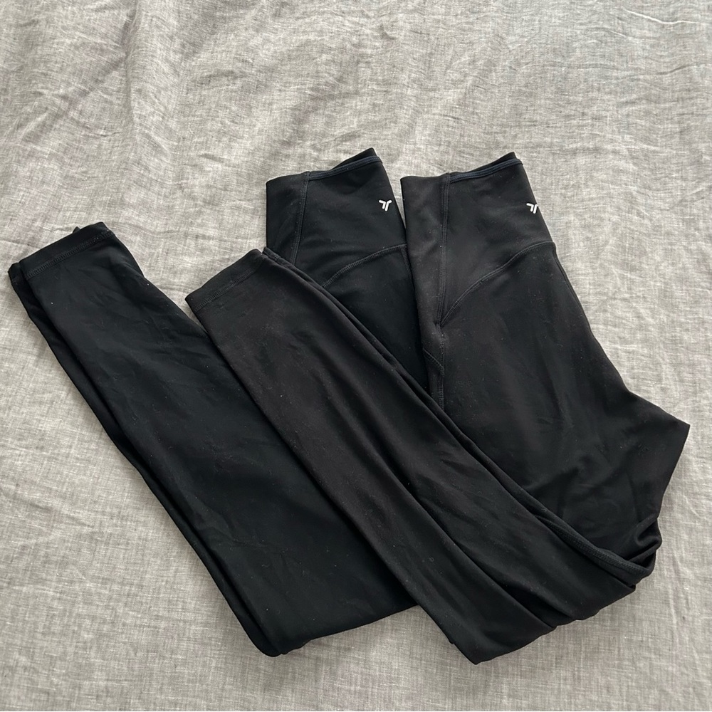2 Extra High-Waisted PowerLite Lycra ADAPTIV Leggings - Black - Old Navy Active